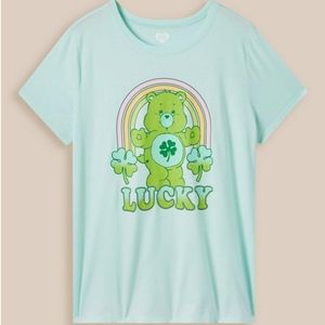 NWT Torrid Care Bears Lucky Classic Fit Crew T-shirt